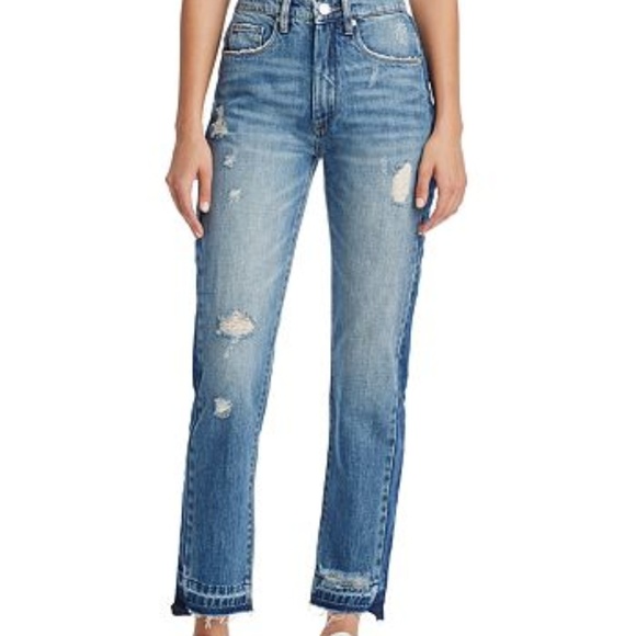 Blank NYC Denim - Sz 26  BLANKNYC Distressed Straight Ankle Jean